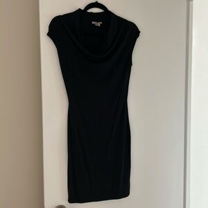 Helmut Lang Cowl Neck Minidress